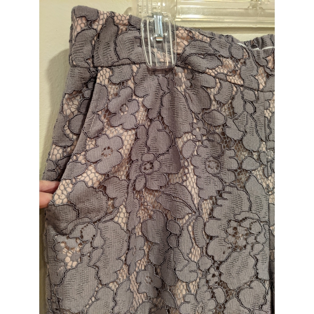 Anthropologie lace wide leg pants - Picture 10 of 12